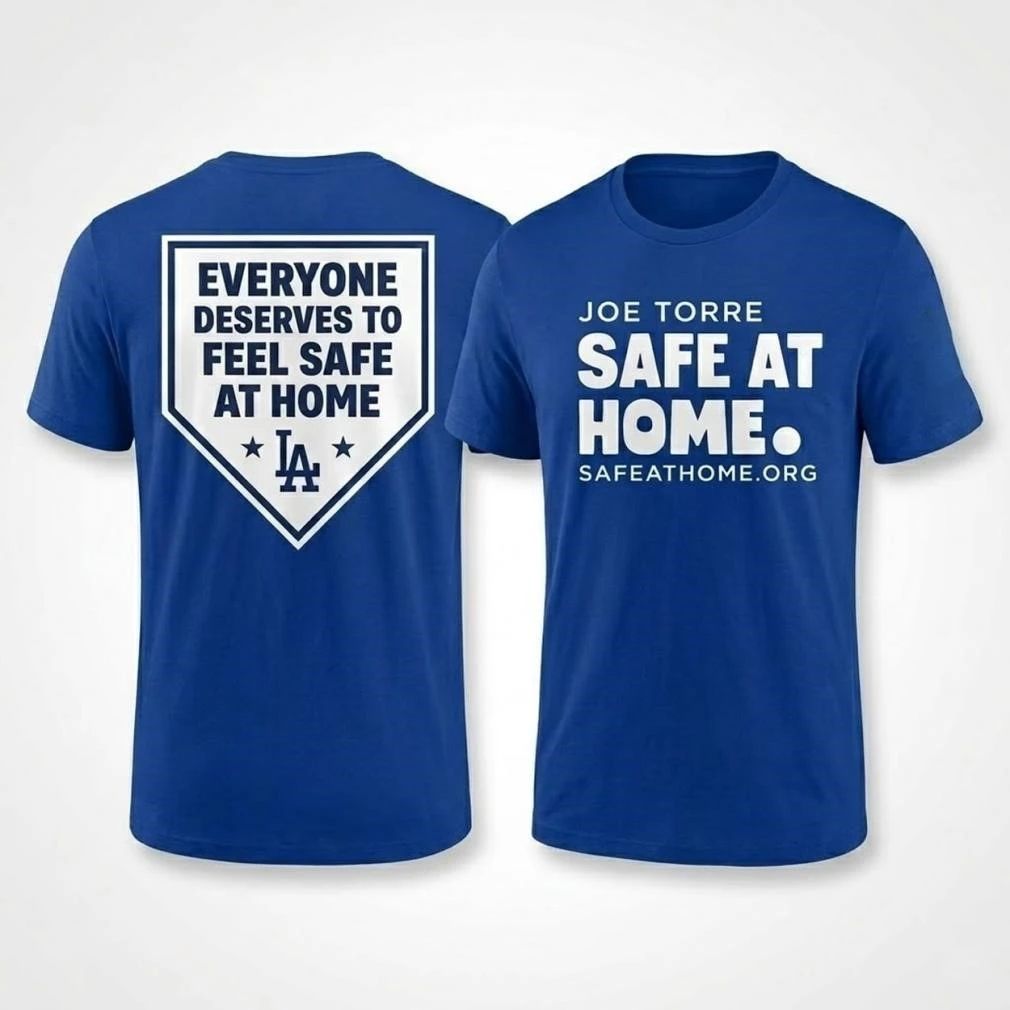 Dodgers Joe Torre Safe At Home Shirt