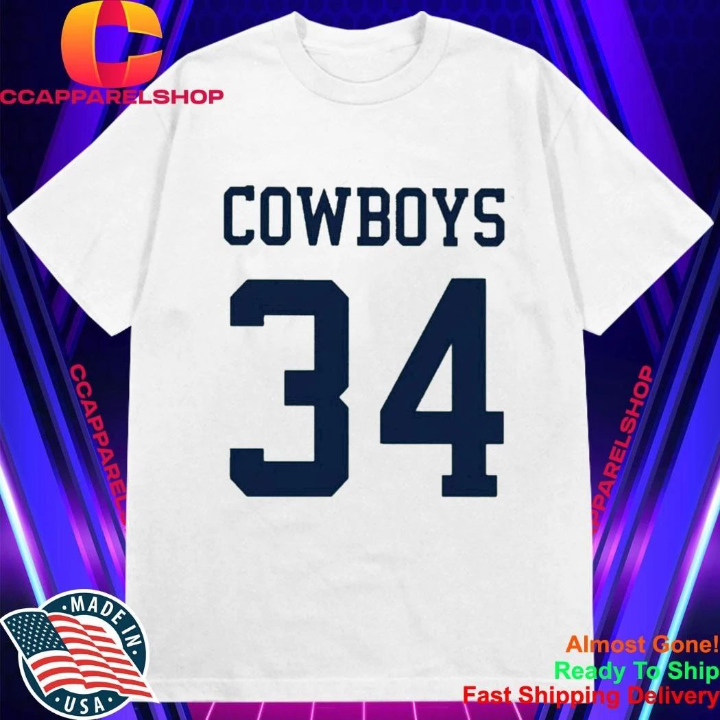 Alan Jackson Cowboys 34 Shirt