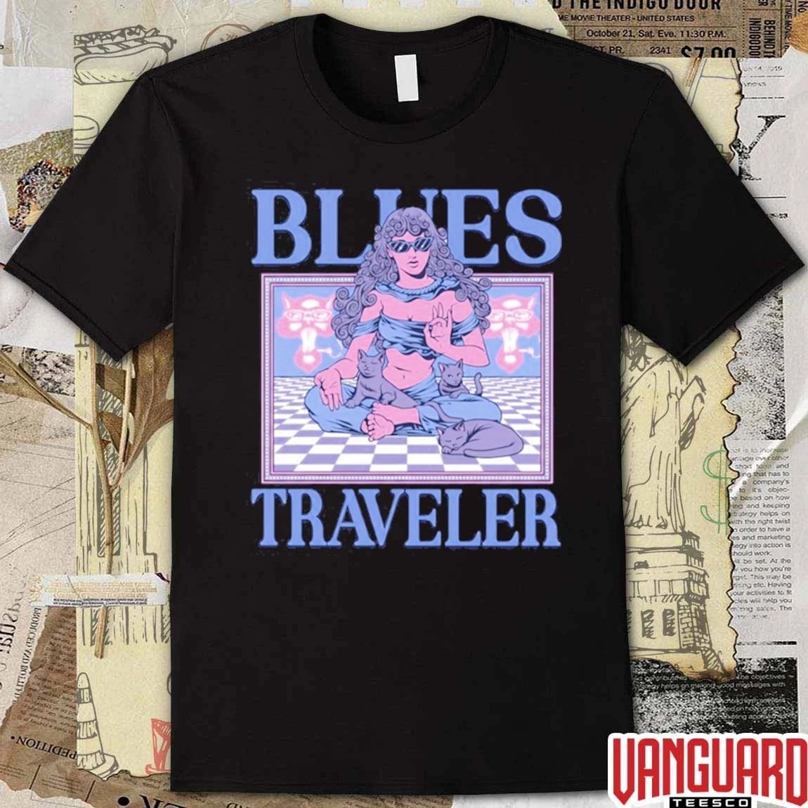 Blues Traveler Meditate Womens 2026 Rock Music Concert Tour t-shirt
