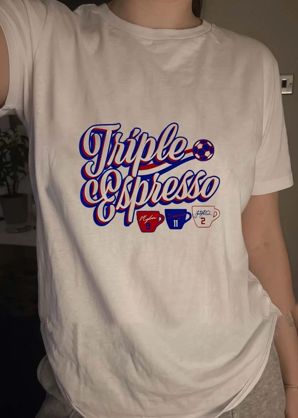 Midge Purce Emily Sonnett United States Women’s National Team FIFA Triple Espresso shirt