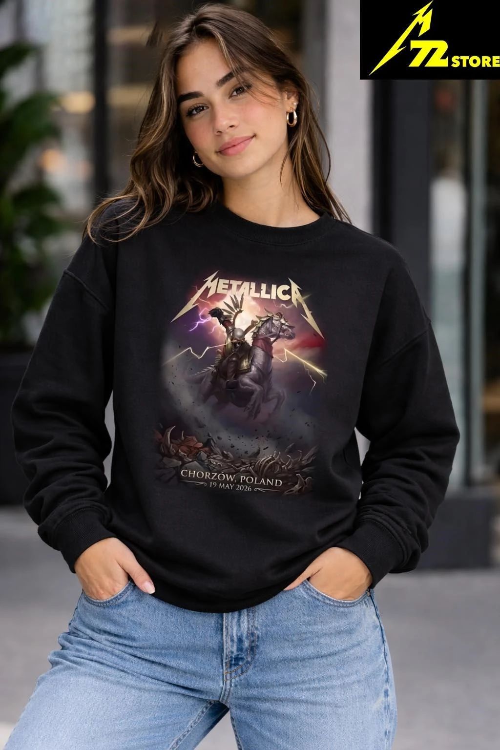 Metallica M72 2026 Stadion Slaski Chorzow Poland Shirt