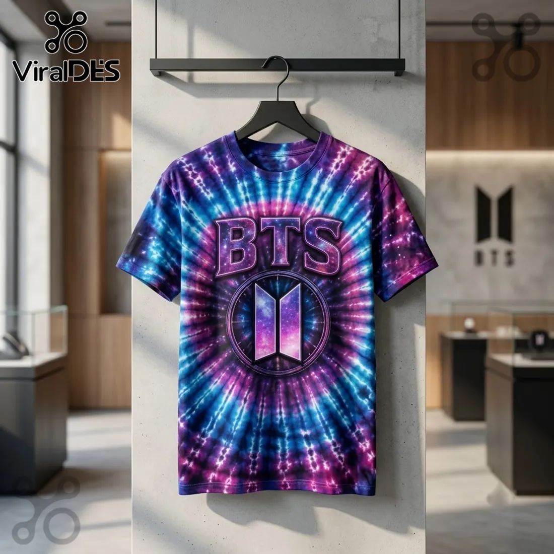 BTS Galaxy Limited Edition Tie Dye T-Shirt