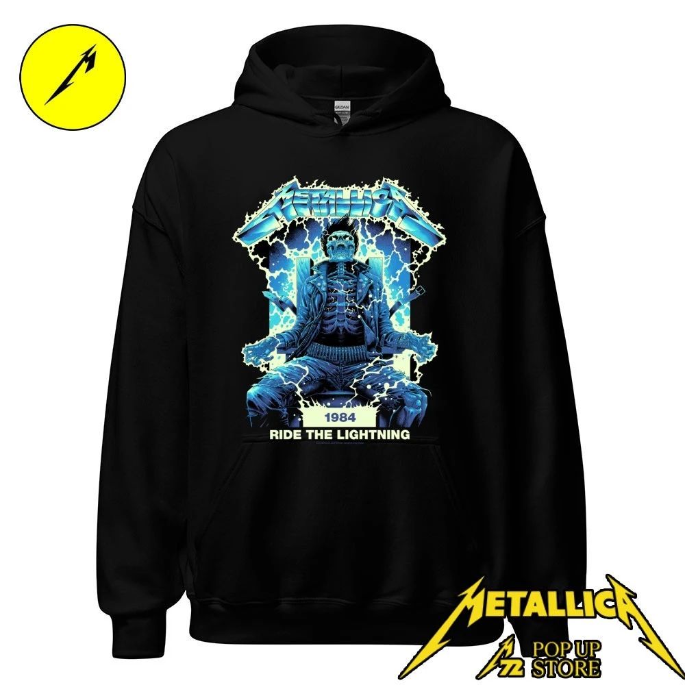 Metallica M72 Athens Pop Up Store 1984 Ride The Lightning Shirt