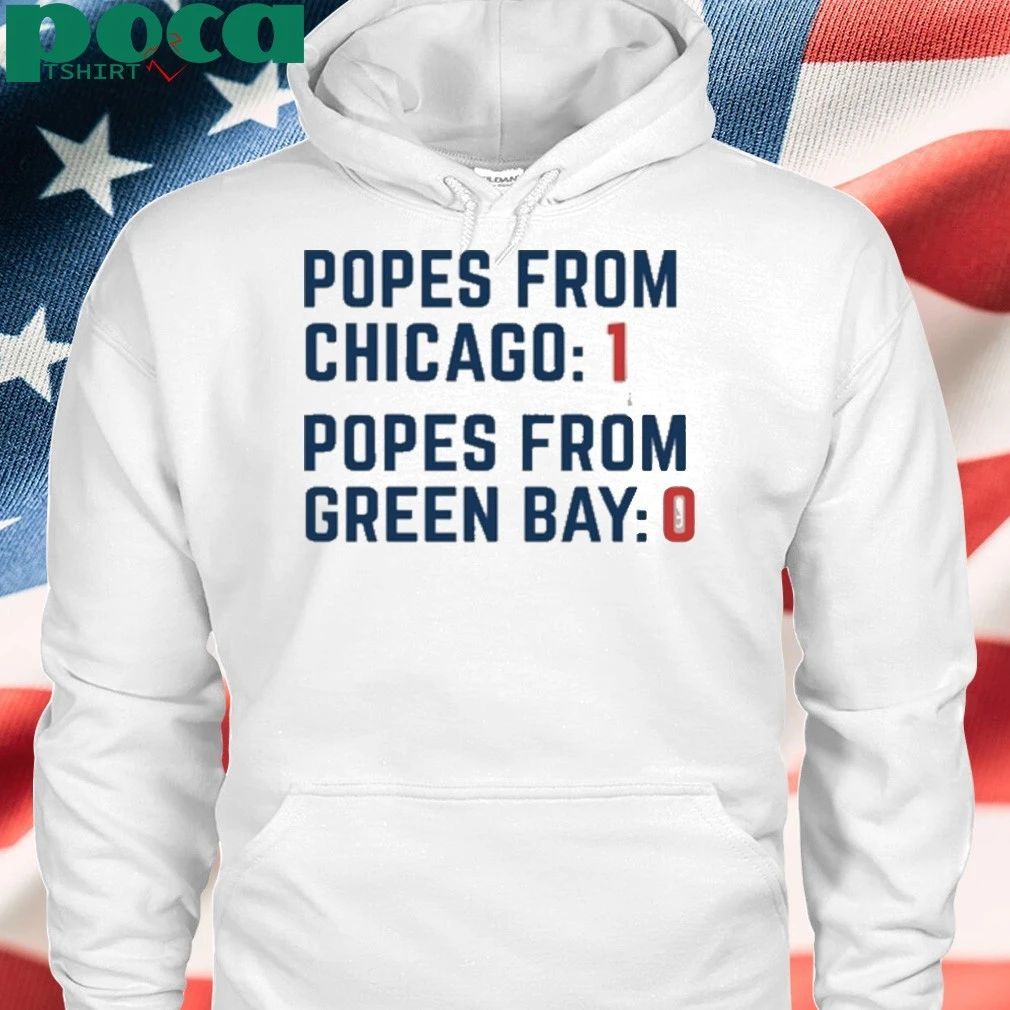 Popes From Chicago Popes From Green Bay Rivalry T-shirt