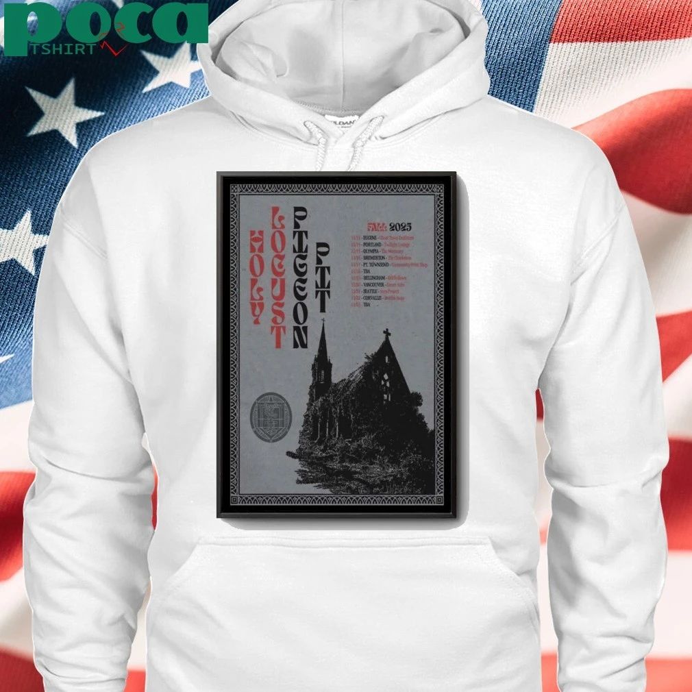 Pigeon Pit Fall Tour 2025 Poster shirt