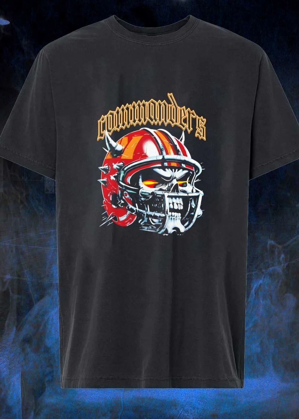 Commanders Skull Helmet T-Shirt