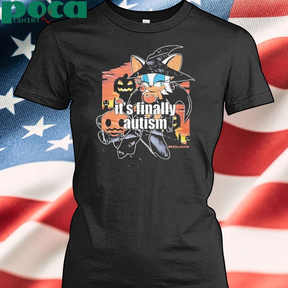 It’s Finally Autism Rouge T-shirt