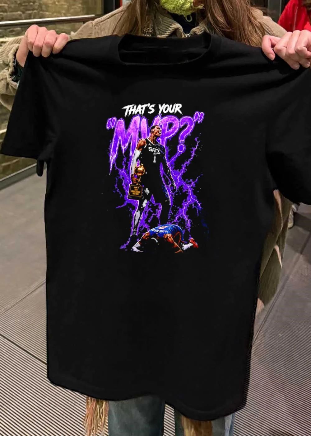 Victor Wembanyama San Antonio Spurs 2024 NBA All Rookie First Team thats your MVP shirt