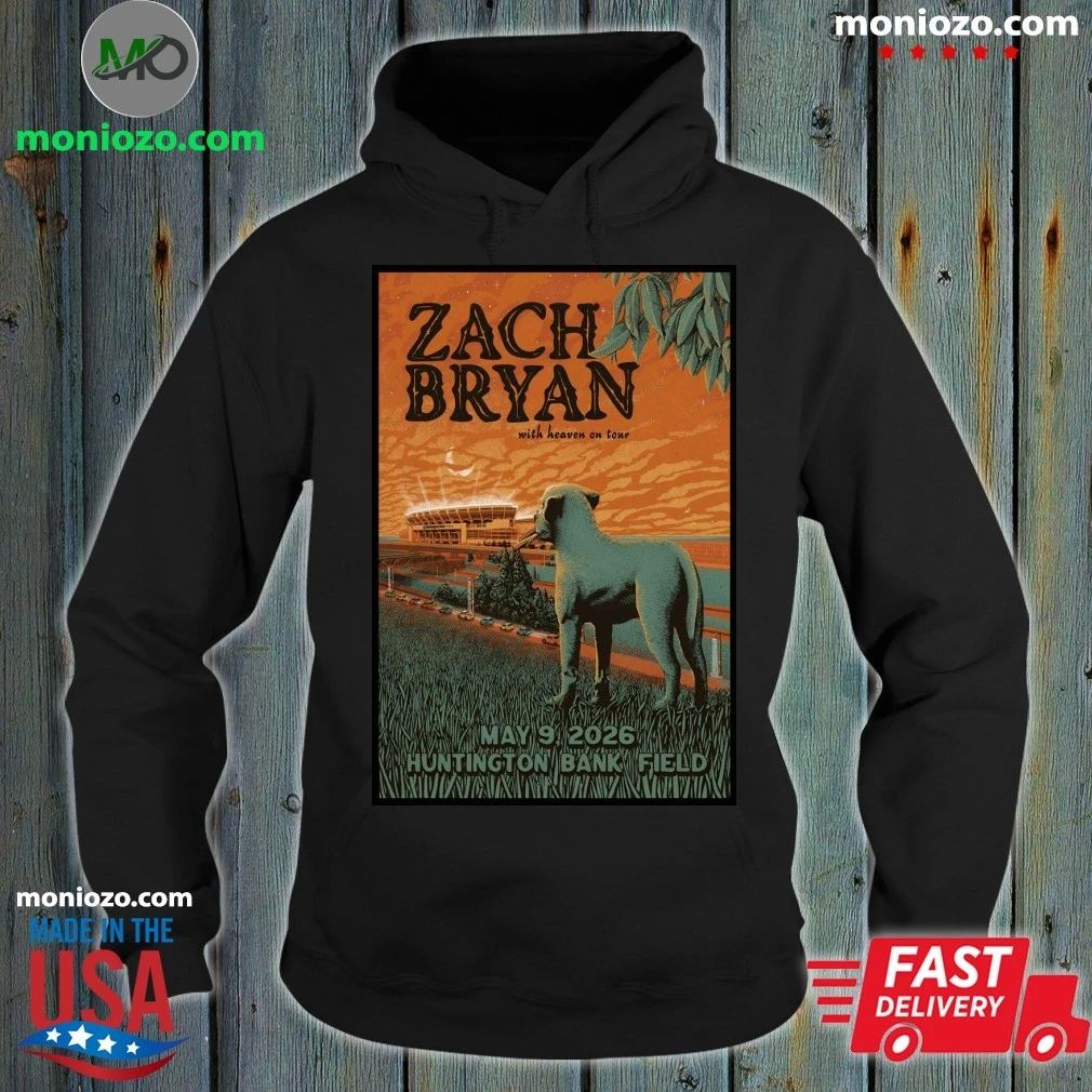Zach Bryan In Cleveland OH On May 9 2026 Poster Shirt