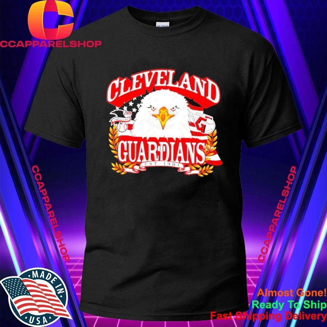 Cleveland Guardians 250th Anniversary Americana Eagle Shirt