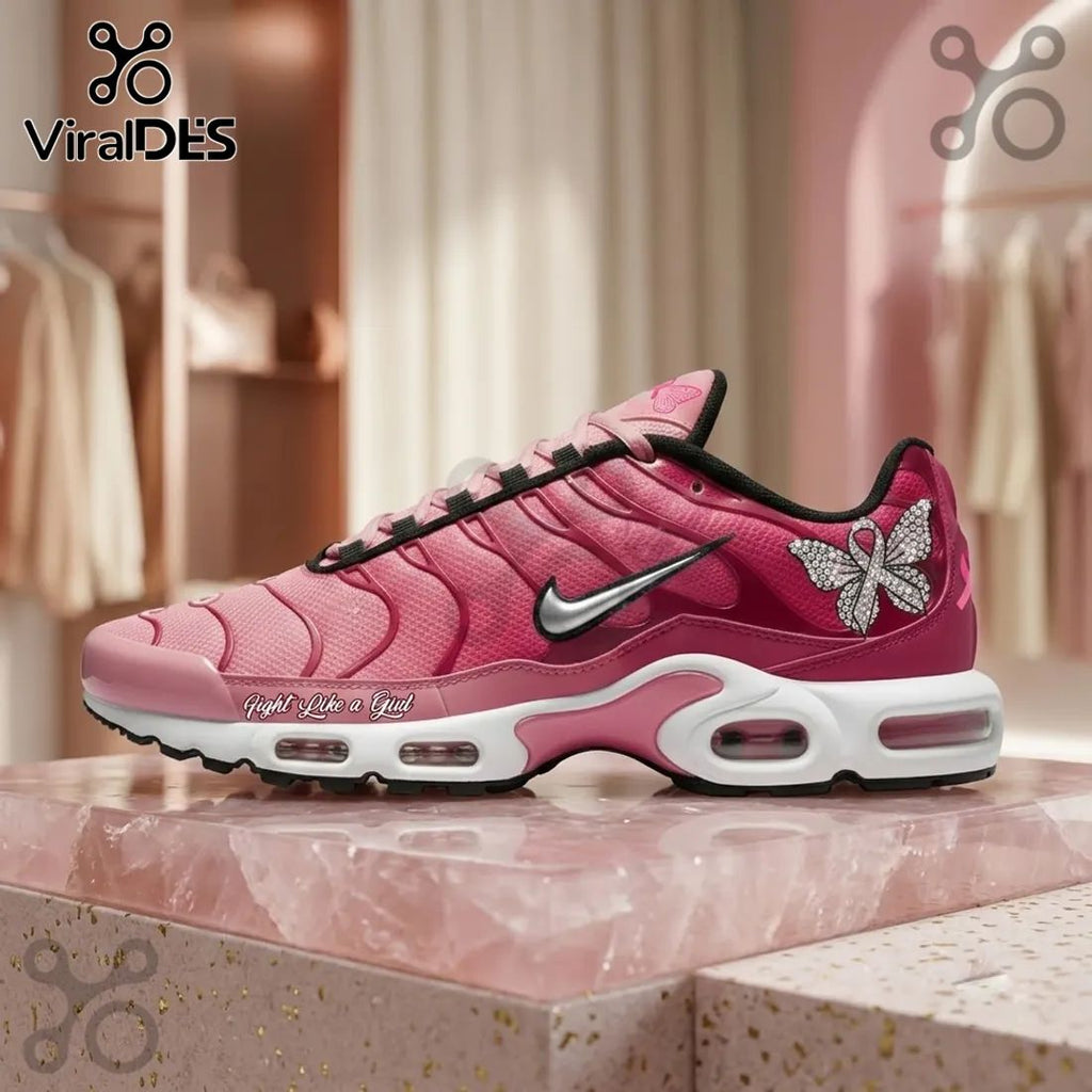 Breast Cancer Awareness Fight Like A Girl Air Max Sneakers