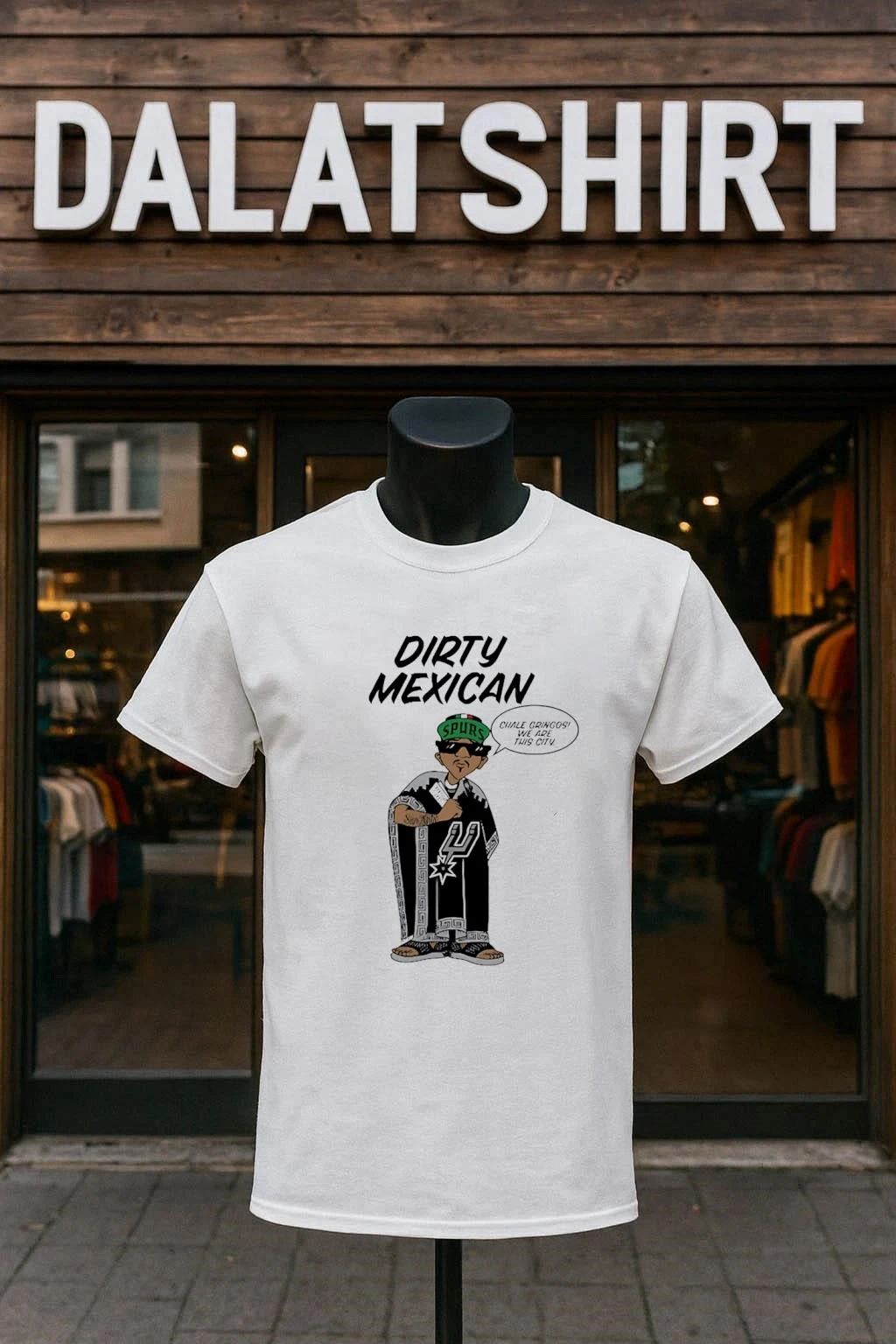 Dirty Mexican San Antonio Spurs shirt