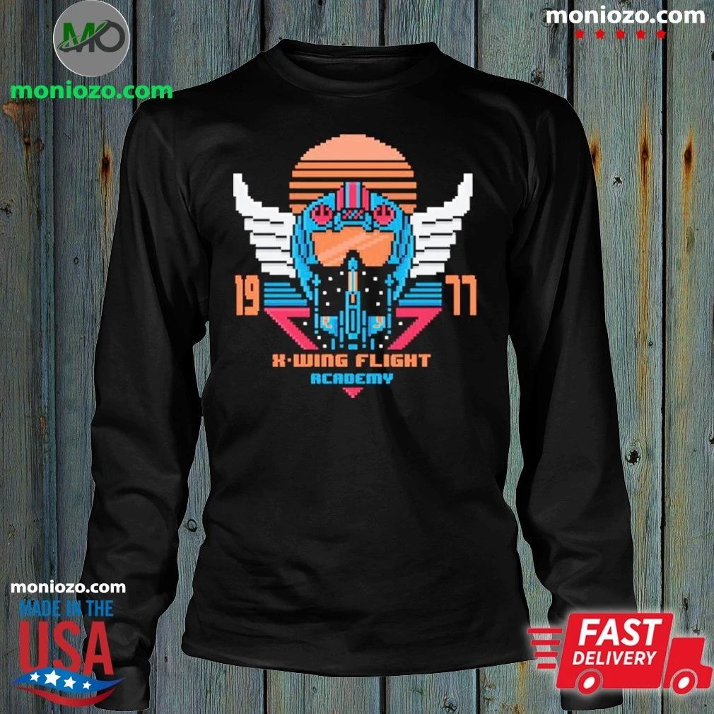 Original Pixel X-Wing Flight Academy Shirt
