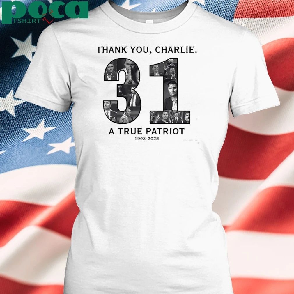 Charlie Kirk Freedom 31 Freedom Justice For Charlie Kirk T-shirt