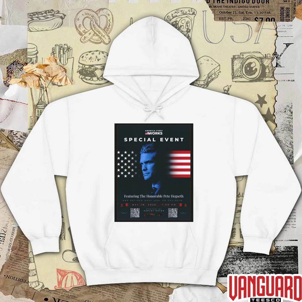 America First Works Special Event Ft The Honorable Pete Hegseth May 18 2026 Poster t-shirt