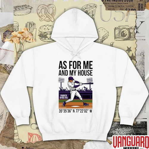 2026 Parker Byrd As For Me And My House East Carolina Pirates Baseball t-shirt