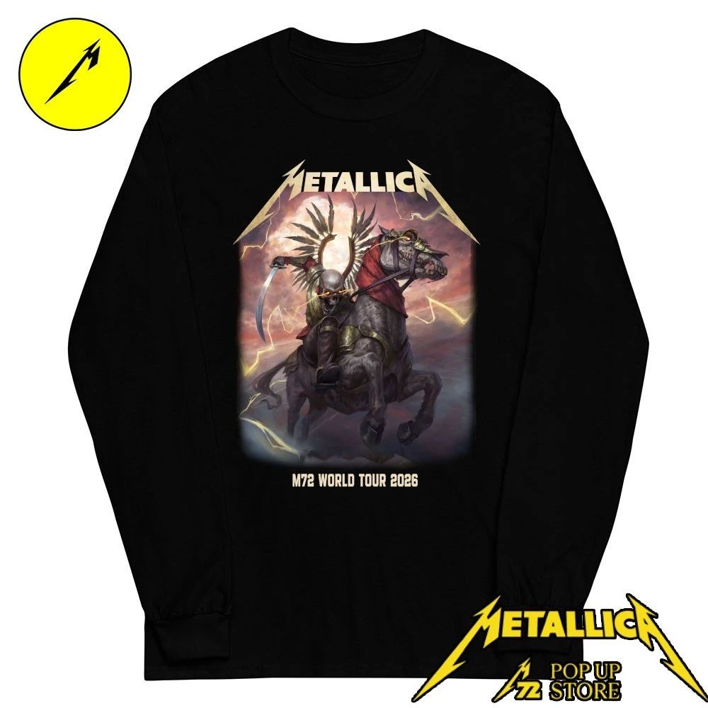 Metallica M72 Chorzów Limited-Edition Pop-Up Shop Merch Shirt