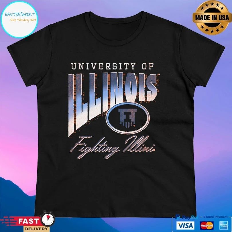 Illinois Fighting Illini Football University Of Fighting Illini T-shirts