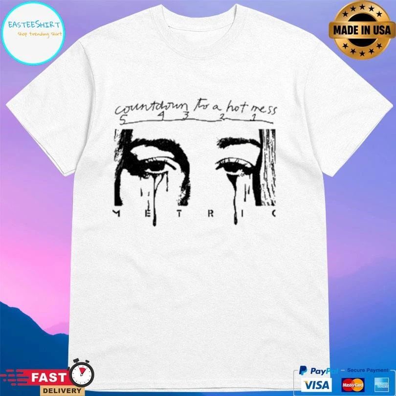Countdown To A Hot Mess Metric Victim Of Luck T-shirts