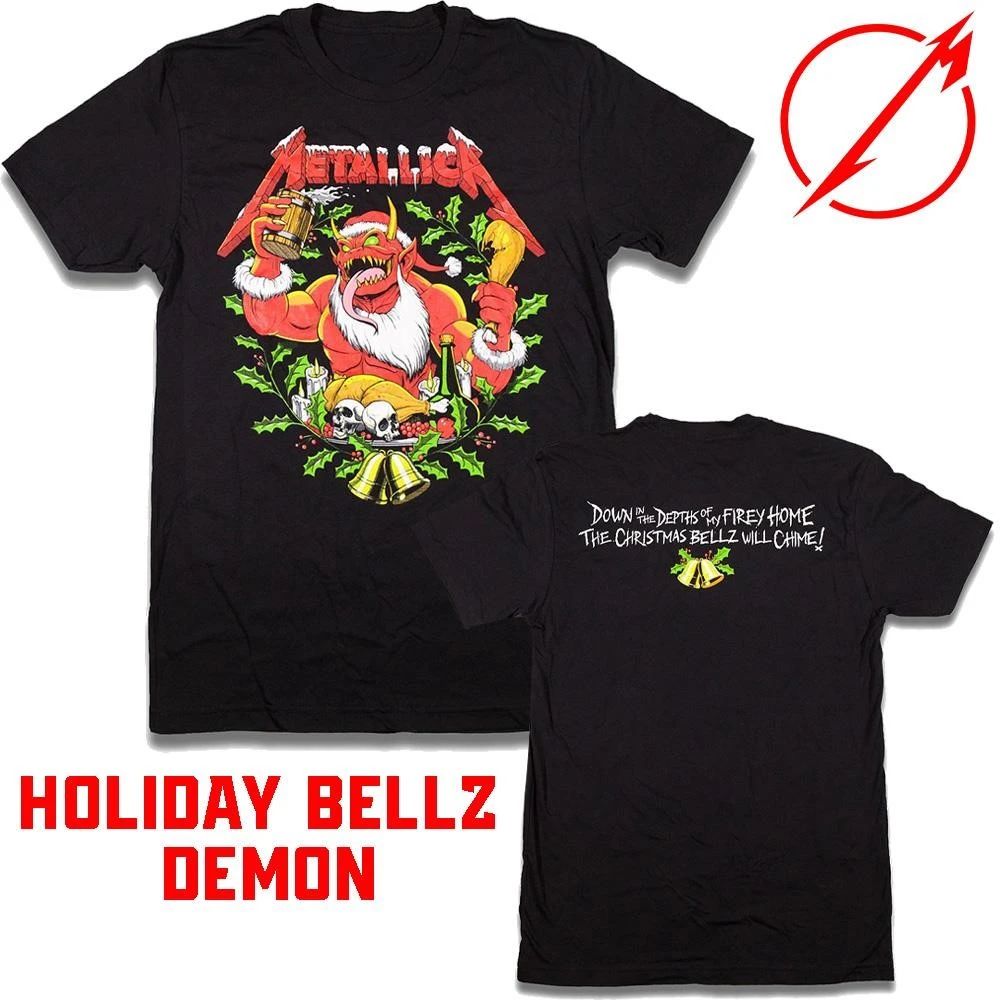 Metallica Holiday Bellz Demon The Christmas Bells Will Chime T-Shirt