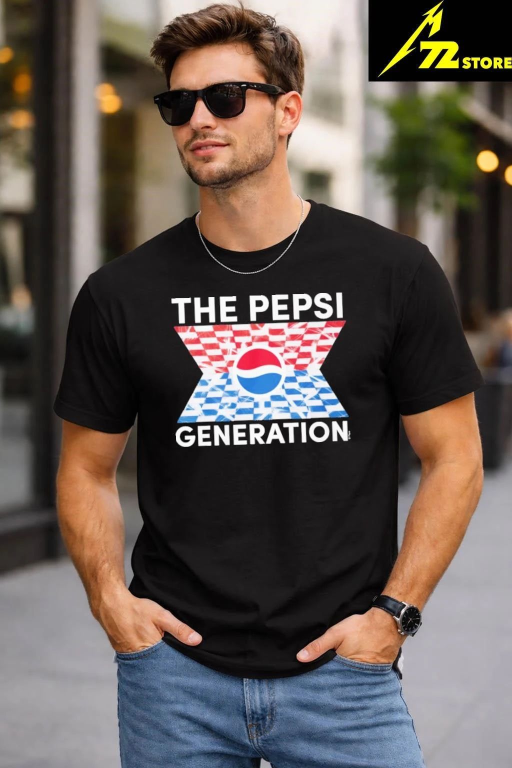 The Pepsi Generation Vintage 80s Logo Shirt