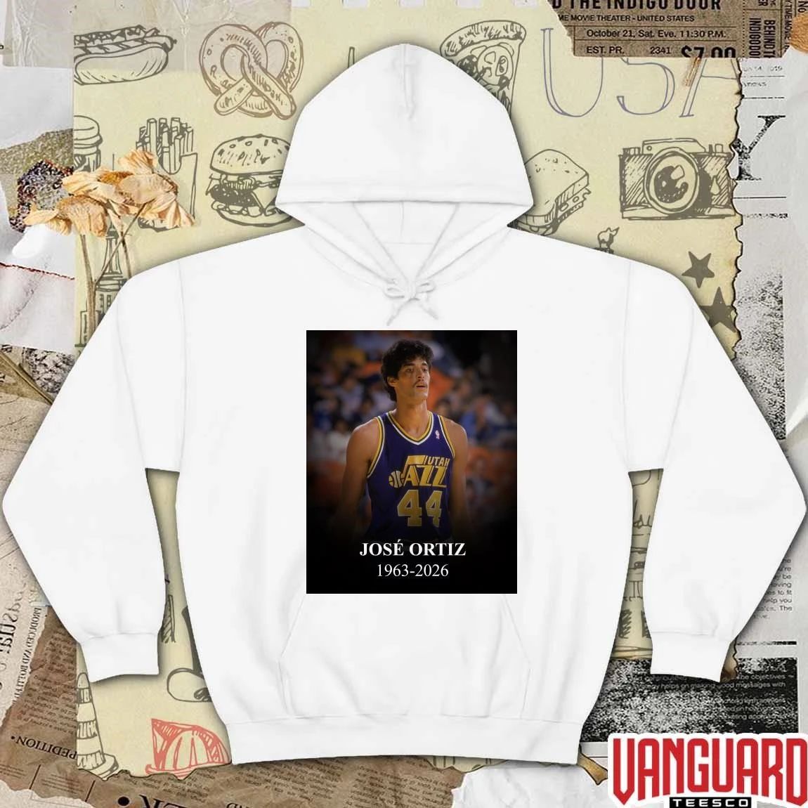 José Ortiz 1963-2026 NBA History t-shirt