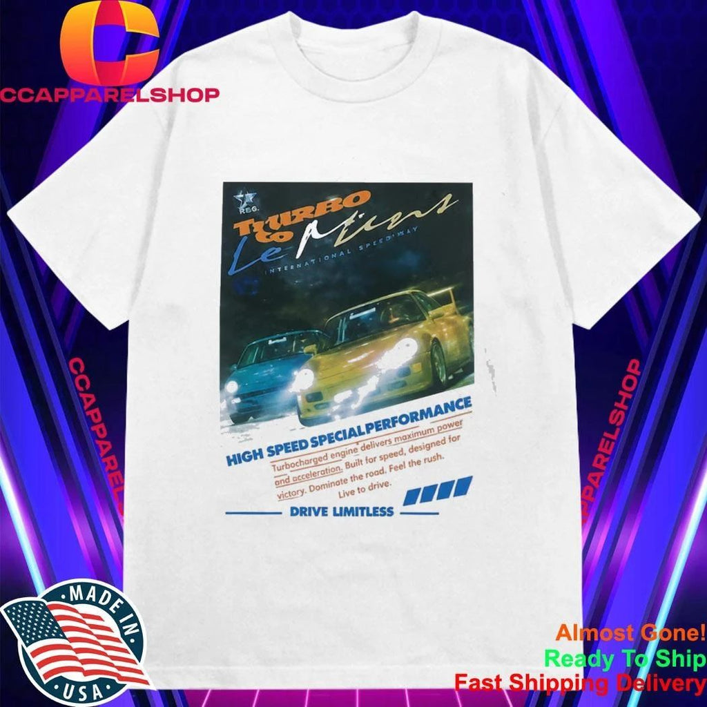 Justin Bieber Turbo Le Mans Drive Limitless Shirt