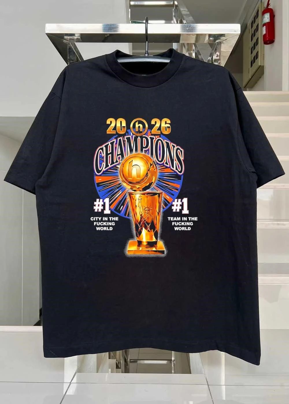 2026 Champions #1 City in the Fucking World Team T-Shirt