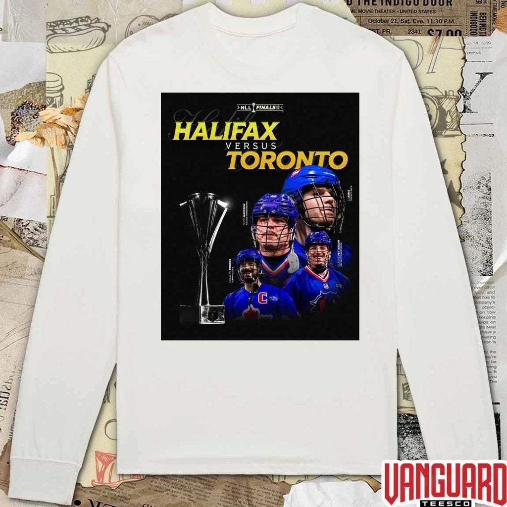 Cody Jamieson, Clarke Petterson 2026 NLL Finals Halifax Thunderbirds Vs Toronto Rock Poster t-shirt