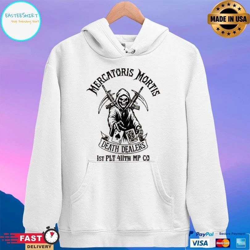 Mercatoris Mortis Death Dealers 1st Plt 411th Mp Co T-shirts