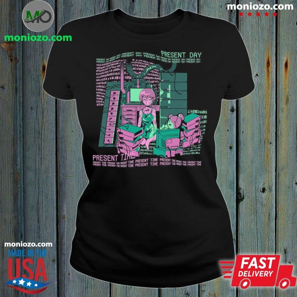 Original Lain Iwakura Serial Experiments Lain Connect to the Wired T-Shirt