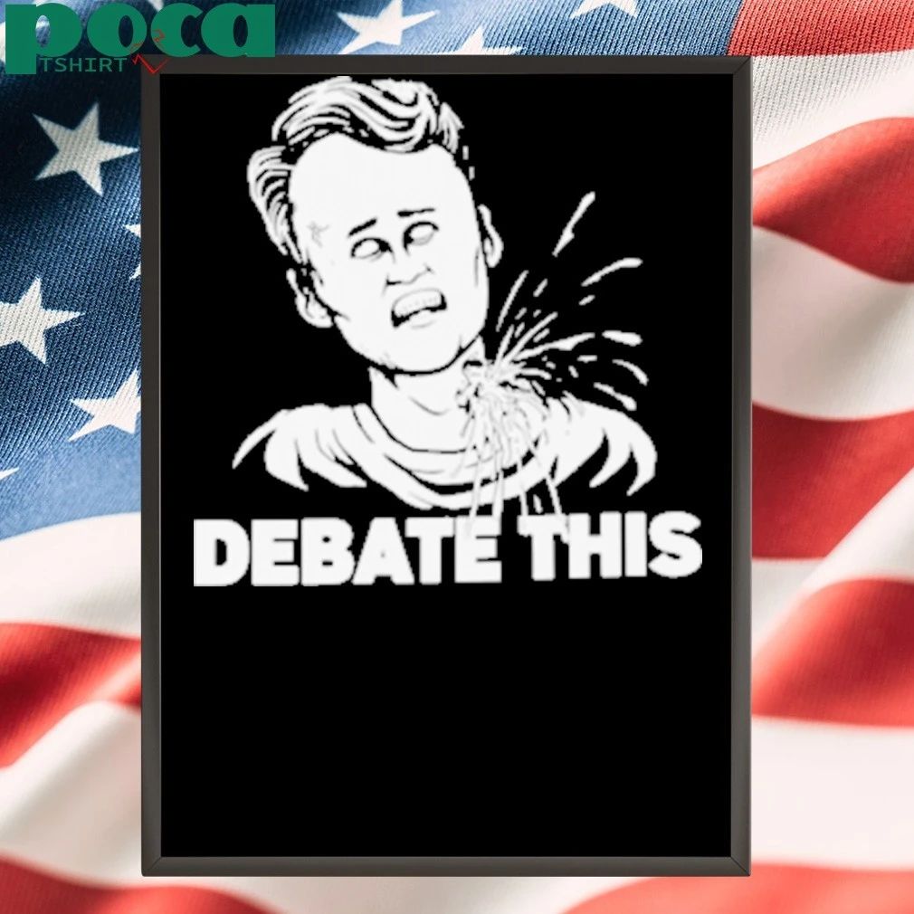 Debate This Diablo Macabre Charlie Kirk T-shirt