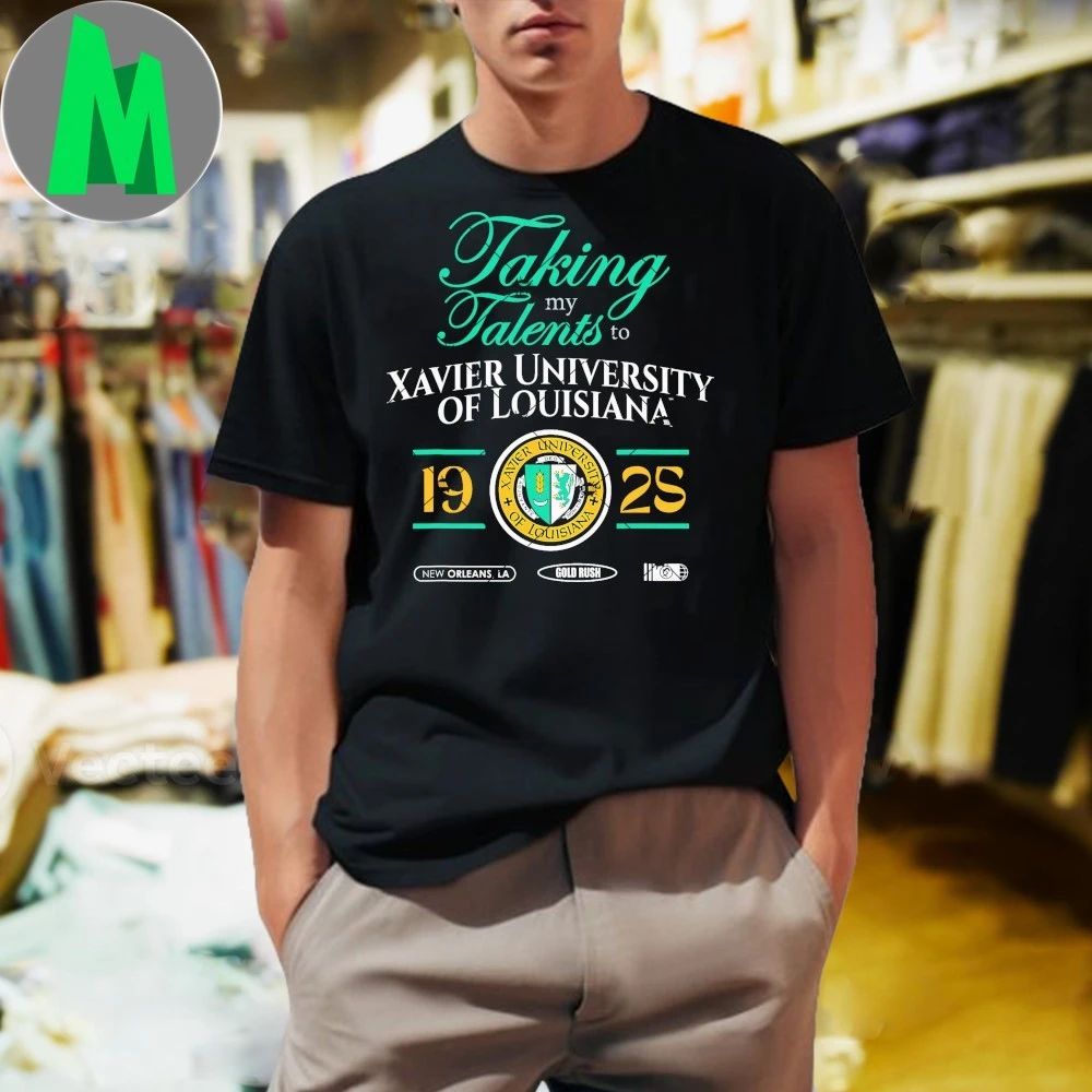 Original Taking My Talents To XULA Xavier University LA Signing Day Logo 2026 Shirt