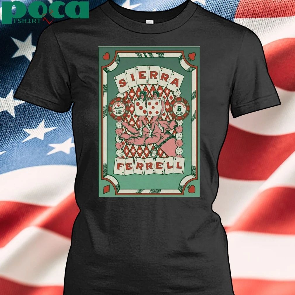 Sierra Ferrell At Franklin Music Hall On Sept 5 2025 Poster T-shirt