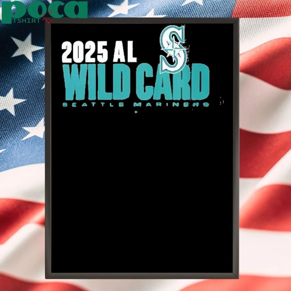 Seattle Mariners Mlb 2025 Playoffs National League Wild Card Shirt