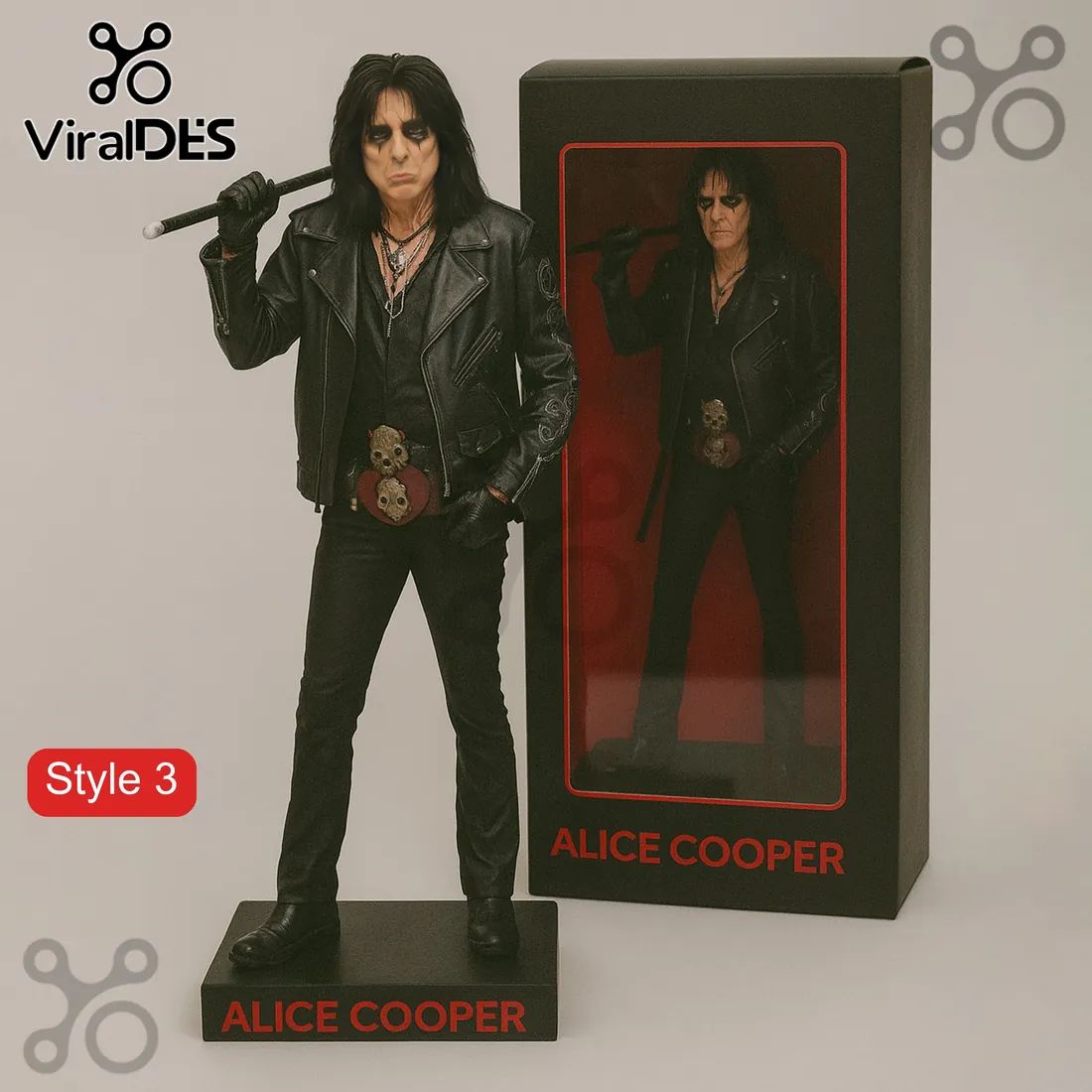 Alice Cooper Rock Legend Limited Edition Acrylic Plaque