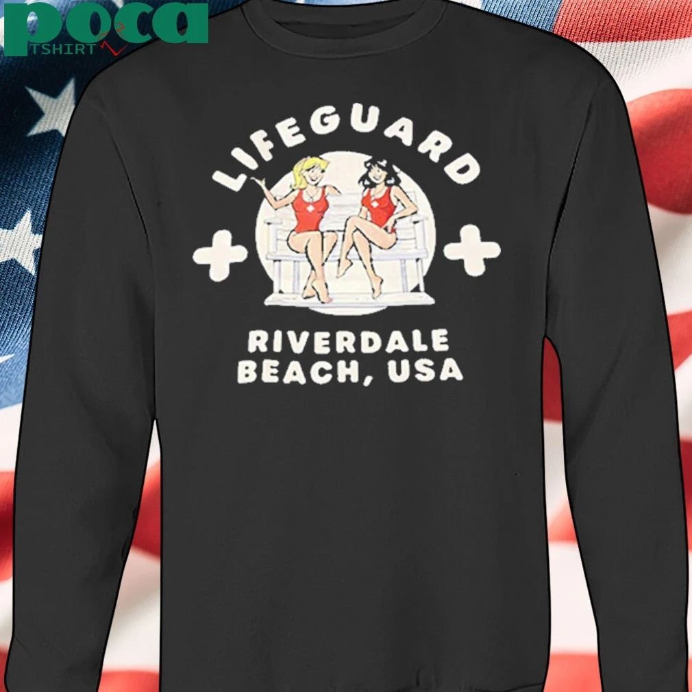 Life Guard Riverdale Beach USA Tee Shirt