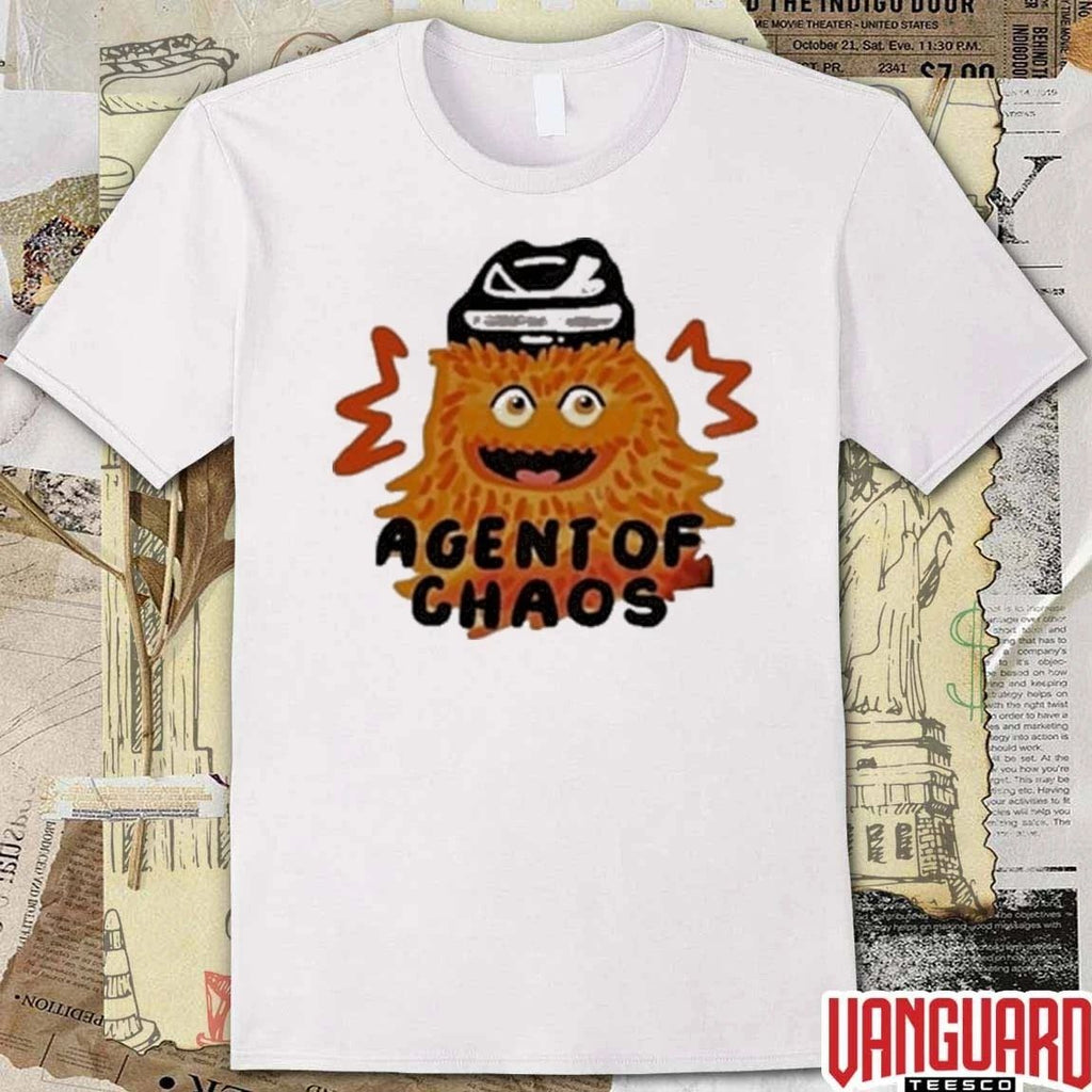Gritty Agent of Chaos Philadelphia Flyers 2026 NHL Hockey Mascot t-shirt