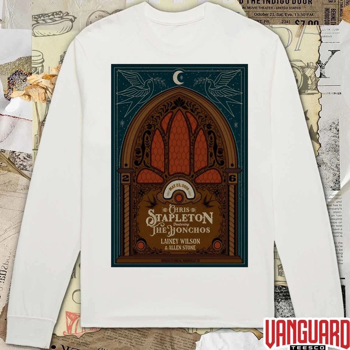 Chris Stapleton Nissan Stadium Nashville TN May 23 2026 Poster t-shirt
