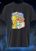 IS HY Knicks Player Mashup Graphic Print Crewneck T-Shirt