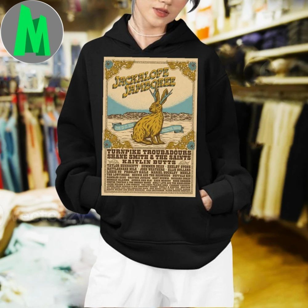 Jackalope Jamboree Pendleton Or Jun 25-27 2026 Poster Shirt