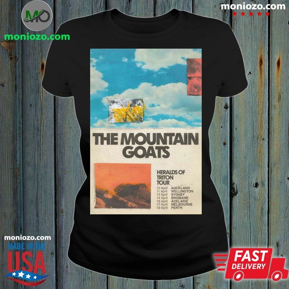 Original The Mountain Goats Heralds Of Triton Tour 26 Poster Shirt