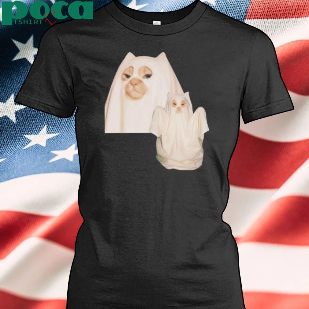 Emotionalclub Spooky Cat Shirt