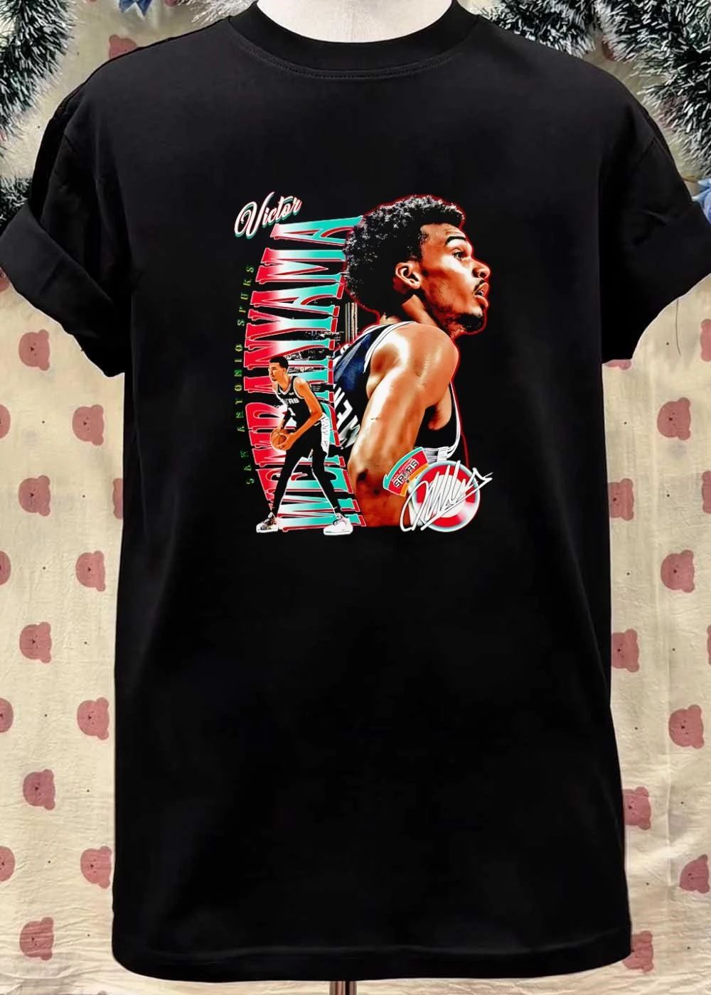 Victor Wembanyama San Antonio Spurs Basketball T-Shirt