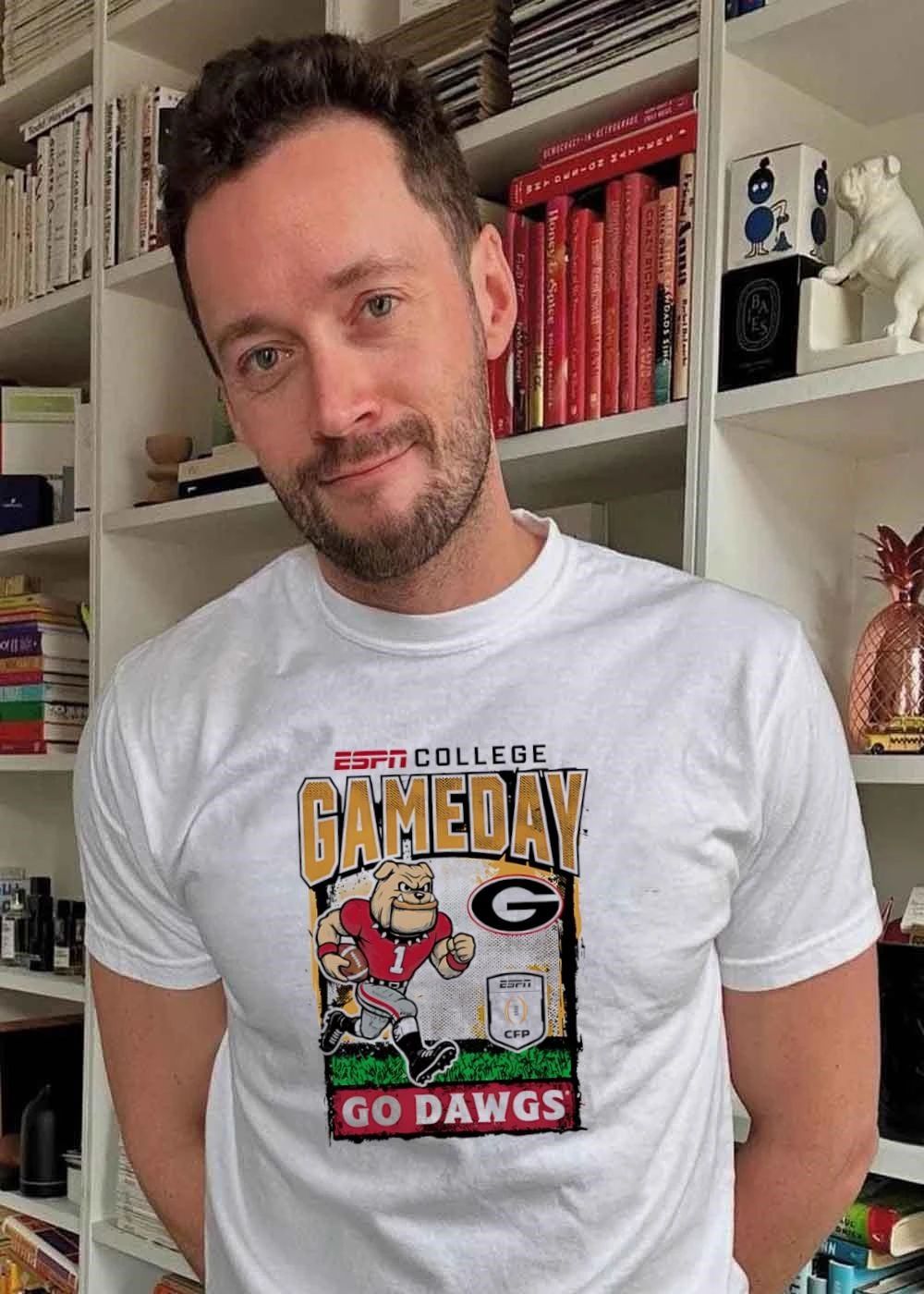 ESPN College Gameday Bulldog Georgia Bulldogs Football Go Dawgs T-Shirt