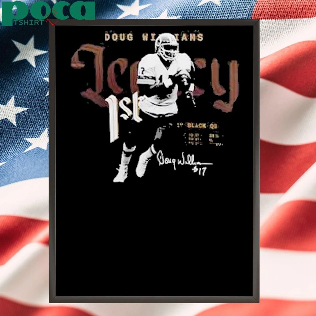 Doug Williams Washington Commanders Signature shirt