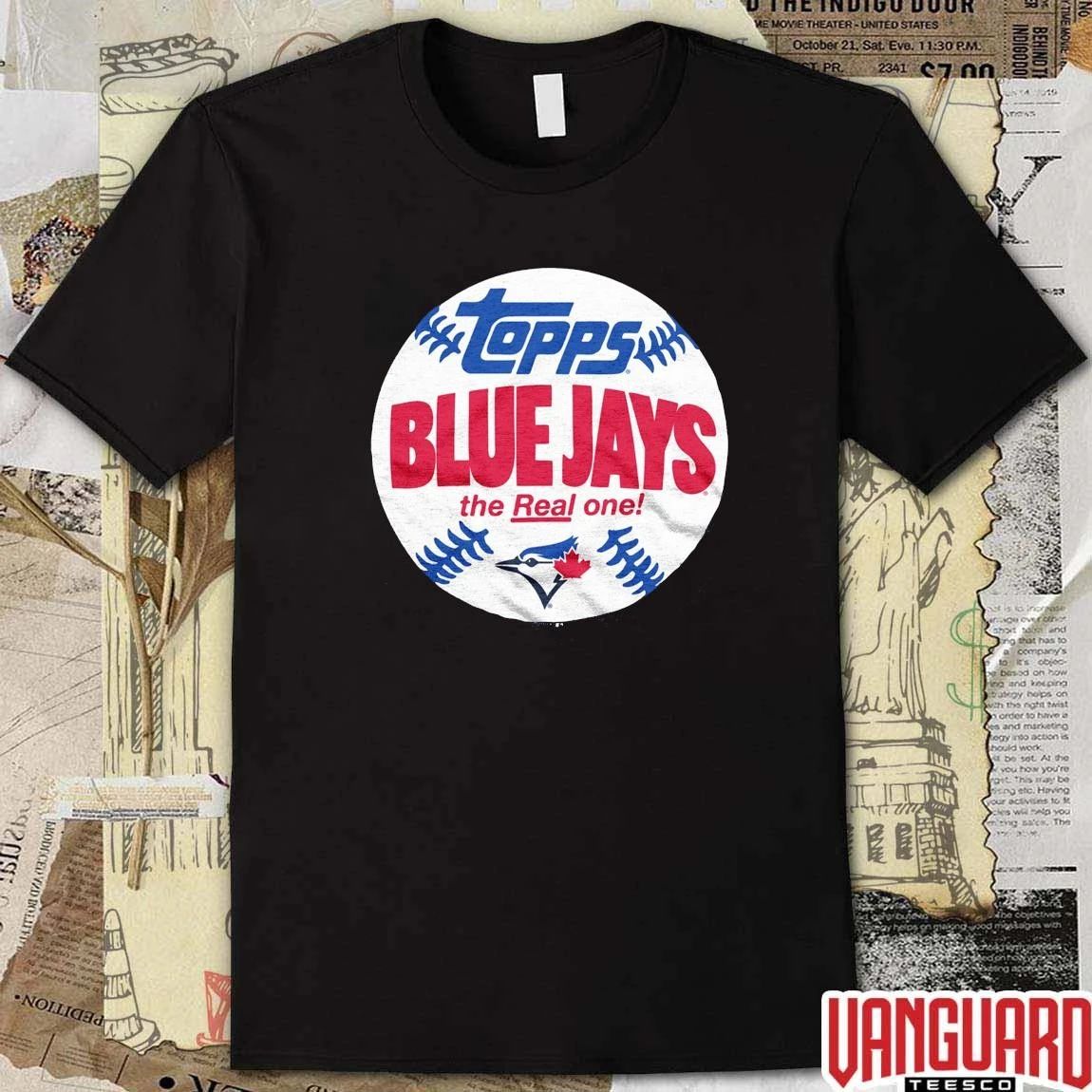Toronto Blue Jays MLB 2026 x Topps Baseball The Real One t-shirt