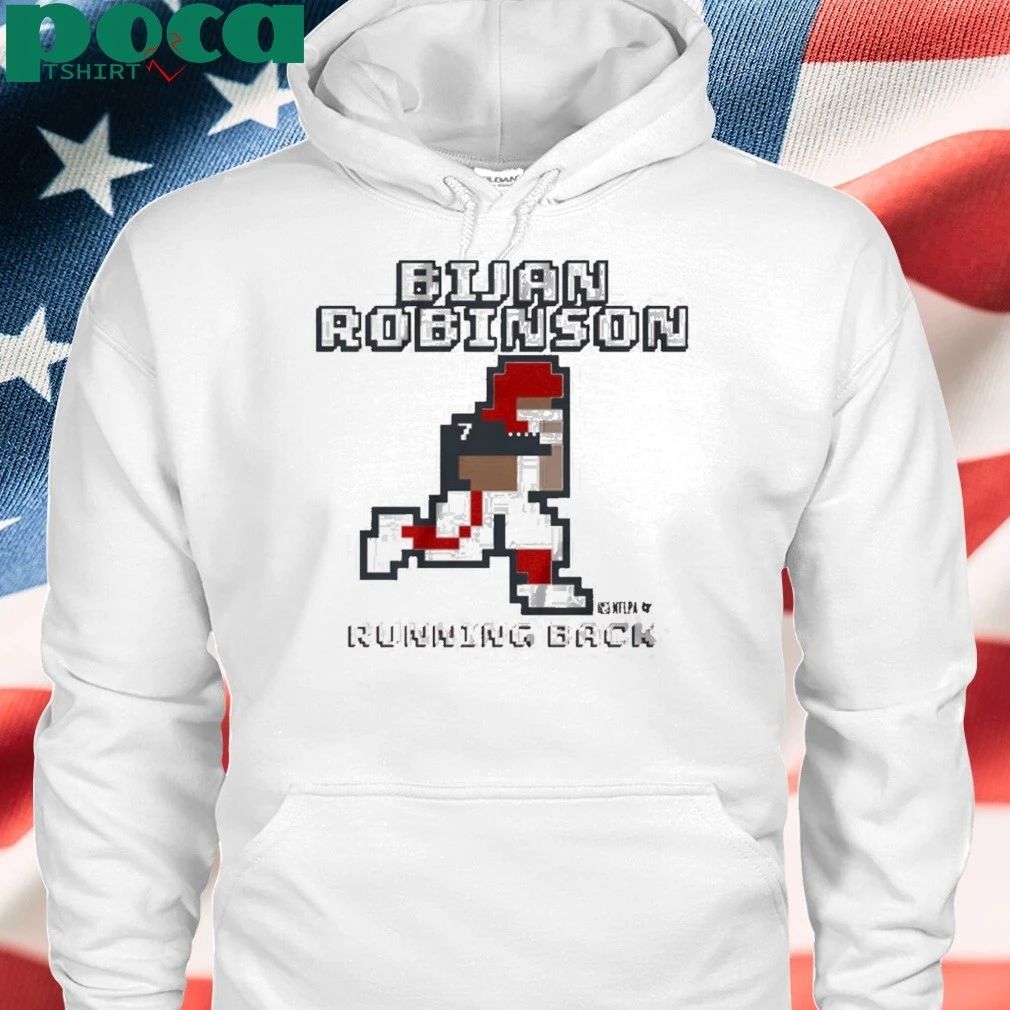 Bijan Robinson Retro Baller T-Shirt