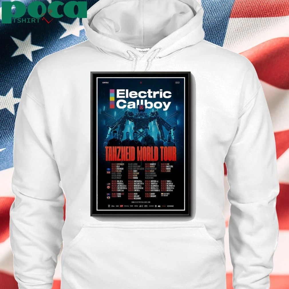 Electric Callboy Tanzneid World 2026 Poster shirt