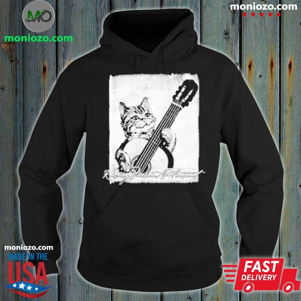 Racing Mount Pleasant Guitar Cat T-Shirt